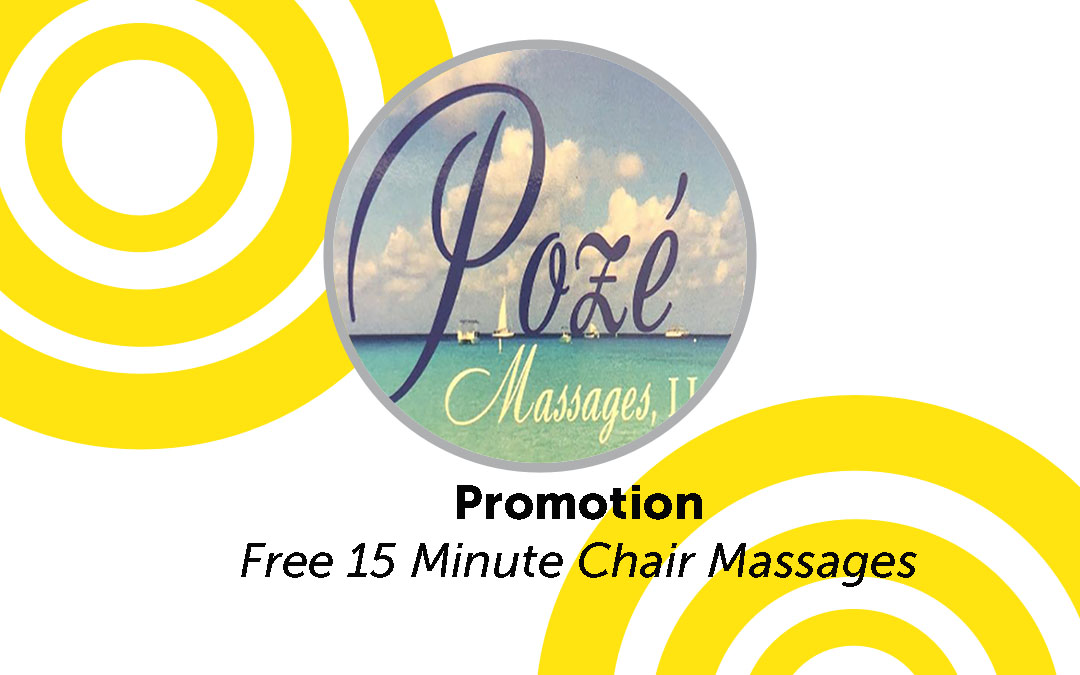 FREE 10-15 Minute Chair Massage
